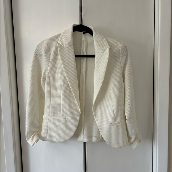 Amanda + Chelsea White Blazer Jacket size 6, worn once for interview - Picture 1 of 3